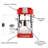 Great Northern Popcorn 2.5 oz Kettle Tabletop Popcorn Machine with 12 Pack Popcorn Kernels