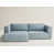 Light Blue Polyester/Chenille