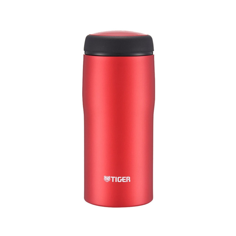 Tasse en acier inoxydable Tiger MJA-B 12 oz bleu vif, 12 oz, Rouge