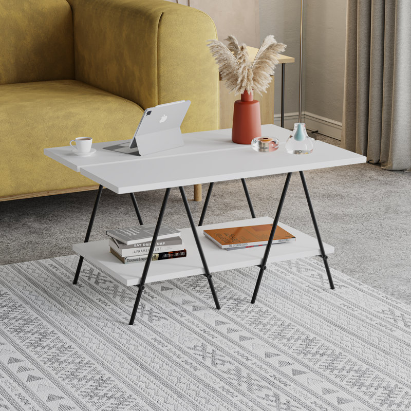 ESSEL COFFEE TABLE, White