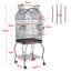 150cm Iron Play Top Floor Bird Cage with Wheels