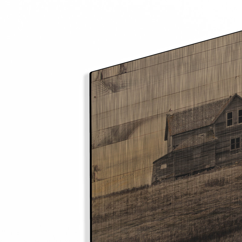 «Lost Farmstead On The Prairie 075» par Gordon Semmens, H 12 po x l 16 po