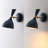 Bloomsdale 1 - Light White/Brass Gold Wallchiere-876110411