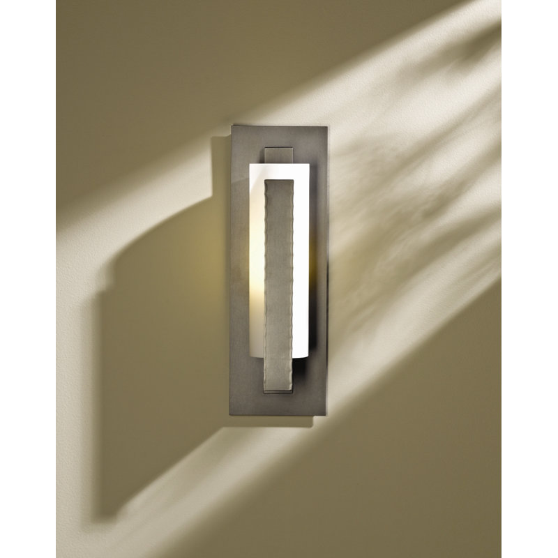 Vertical Bar 1 - Light Flush Mounted Sconce, Dark Smoke, Dark Smoke