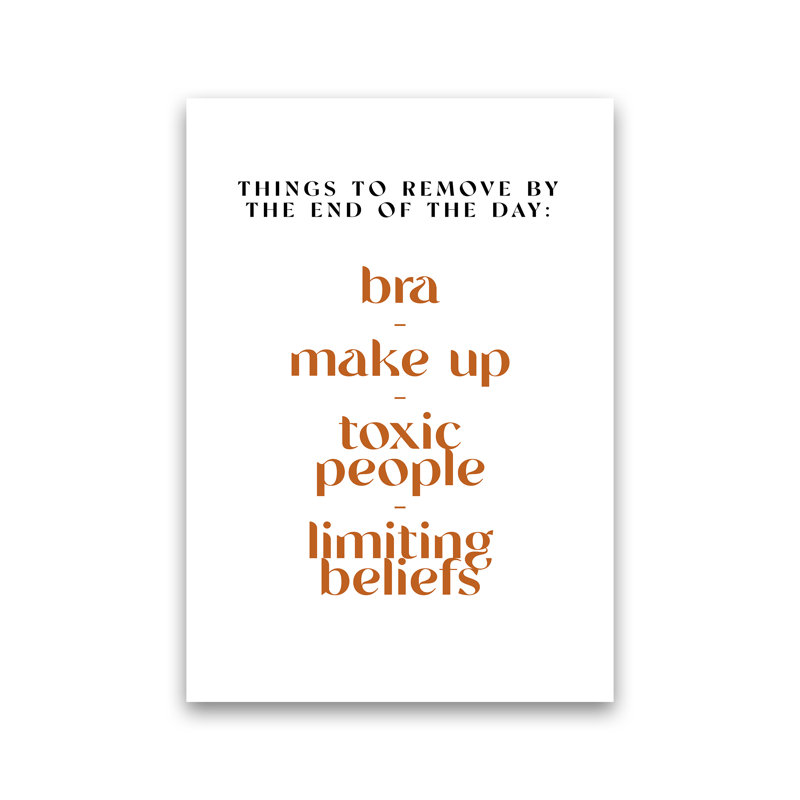 Things To Remove by Planeta444 - Print, No Framed, 30cm H x 21cm W x 1cm D