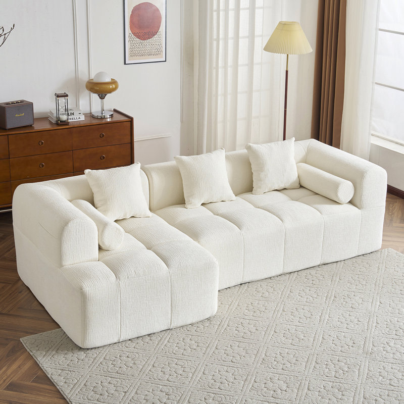 Canapé modulaire 101,2 po, Beige
