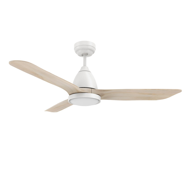 Garrick 52'' Smart Ceiling Fan with Remote, Light Kit Included,Works with Google Assistant and Amazon Alexa,Siri Shortcut.