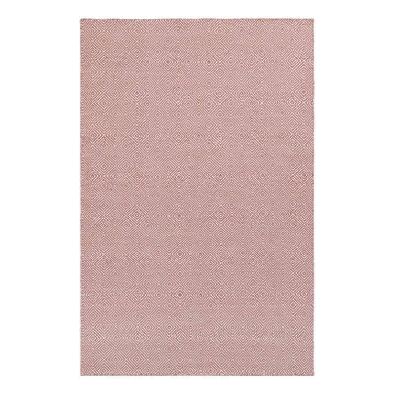 Traetyn Flatweave Wool Indoor Rug, Rectangle 5'1" x 8'