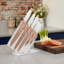 Tower Rosegold 5 Piece Stainless Steel Knife Block Set-25853679