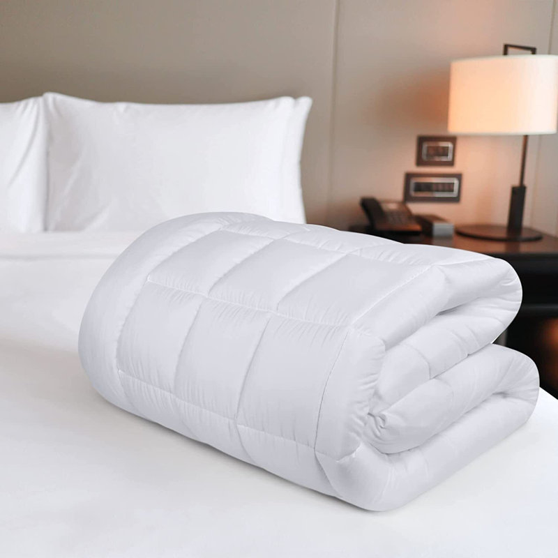 Quilted Fitted Pratolina Topper Stretches Up To 18" Deep Pocket Breathable , Queen, White