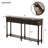 Park Slope 58" Console Table, Sofa Table with Spacious Drawers and Bottom Shelf-710133876
