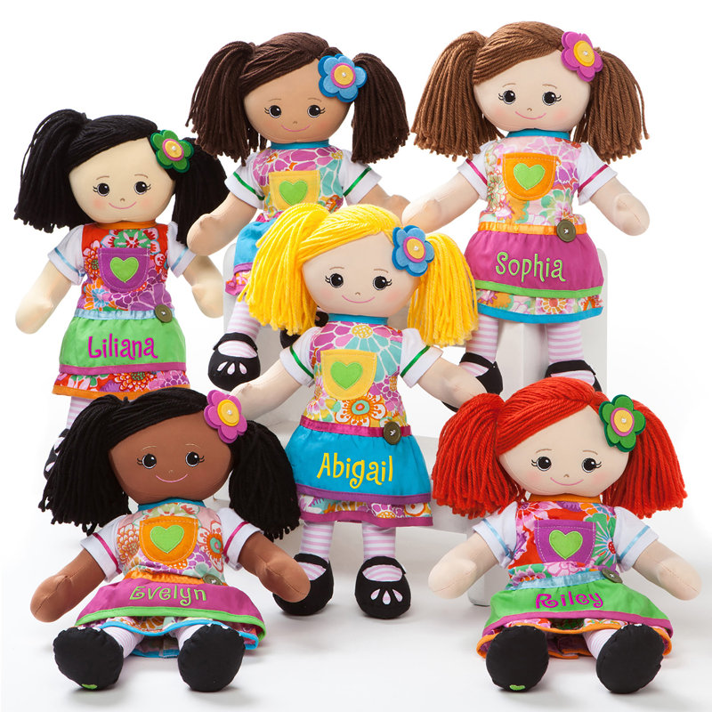 Poupée personnalisée en chiffon, Oui