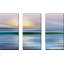«Early Morning Zuma Beach», ensemble de 3 peintures sur toile tendue-339668970