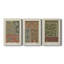 Nouveau Decorative I - Ensemble de 3 toiles tendues-1294618466