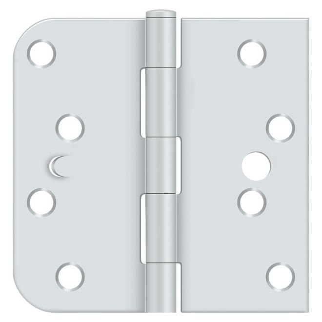 Steel Butt Bearing Hinge, White