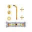 Wall Mounted Basin Mixer Tap KAIETEUR-2014954620