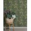 Papier peint botanique vert foncé Ängslycka-1748486351