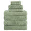 Ensemble de 8 serviettes en coton turc Abeer-447652340