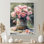 Art sur toile, pivoines par The Farm Well I