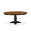 L'ensemble de salle à manger 5 pièces comprend une table et 4 chaises de salle à manger avec dossier à lattes - noir-176812846