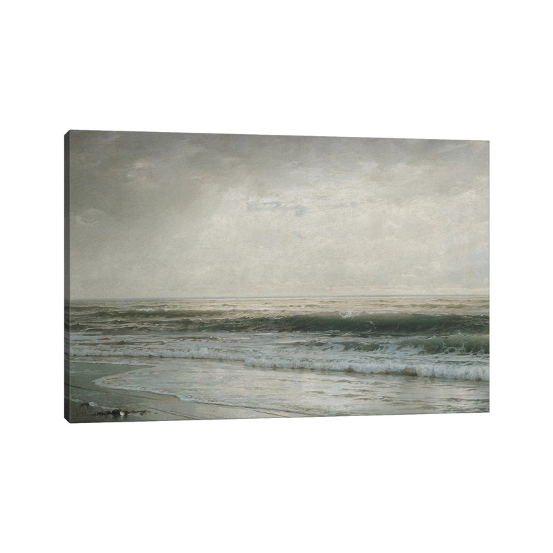 New Jersey Beach by William Trost Richards - Wrapped Canvas Print
