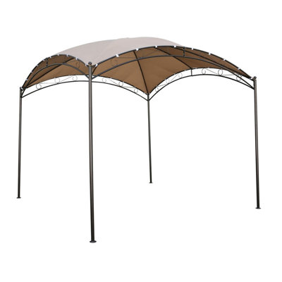 Garden Winds Beige Fabric Replacement Canopy for Gazebo