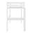 Twin Elevated Wooden Loft Bed, Comprehensively Fitted With Safety Railing, Integrated Desk, And Step Ladder-425410109