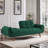 Tarantino Twin 75.3'' Upholstered Split Back Convertible Sofa-184895332
