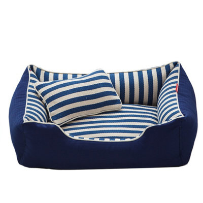 Ce nouveau lit pour animal de compagnie amovible et lavable convient à toutes les saisons, procurant chaleur et confort. Il convient aux chats et aux chiens, y compris les Golden Retriever, les ours en peluche et d'autres petites et grandes races.