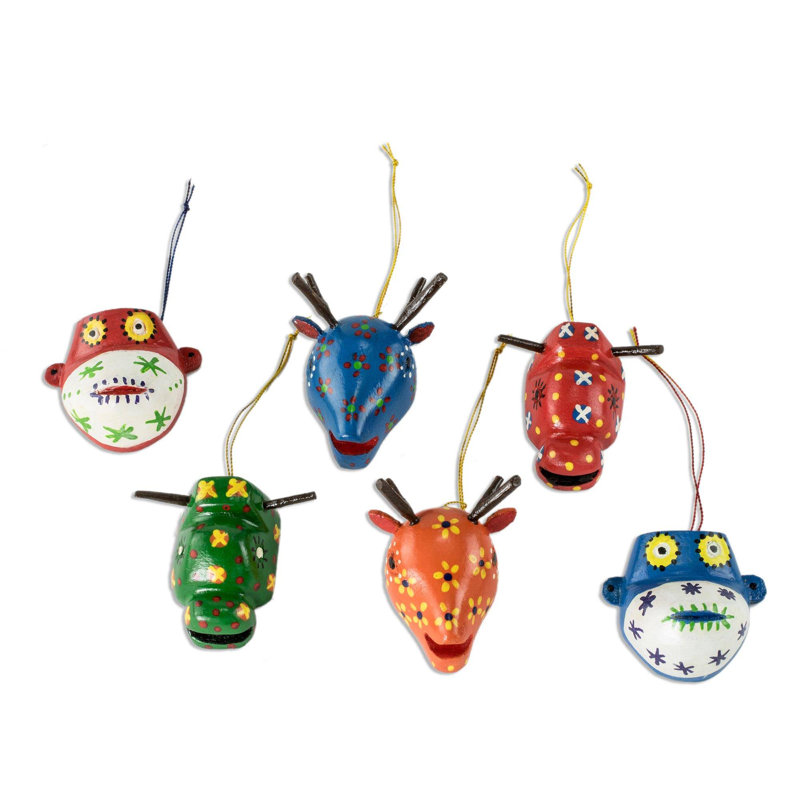Ensemble de 6 ornements suspendus 6 pièces The Holiday Aisle