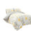Ensemble de housse de couette réversible en coton Lush Decor