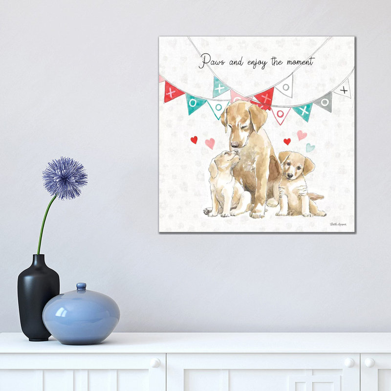Paws Of Love III by Beth Grove - Wrapped Canvas Print, 45.72 cm H x 45.72 cm W x 3.175 cm D