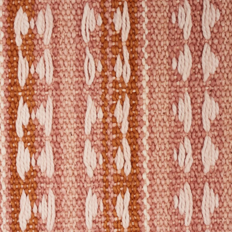 Tarnby Stripe Fabric, Red/ Pink/ Orange