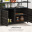 Table de bar Outsunny PE