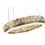 Luminaire suspendu en laiton 1 lumière DEL avec détails en cristal-1219942188-1219942190-1219942183