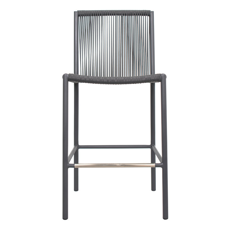 Tabouret de bar Archipelago Stockholm, Gris foncé / galet foncé, 26"