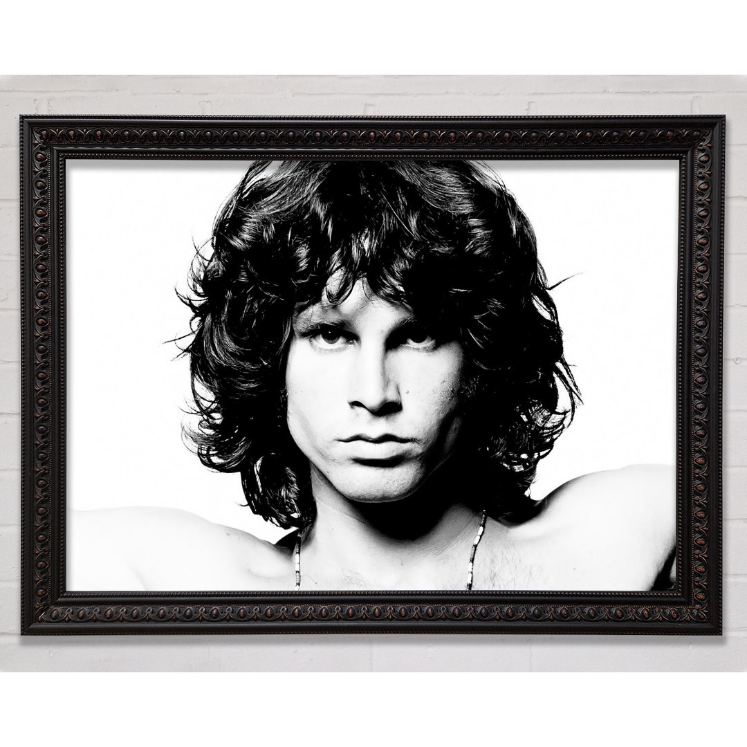 Jim Morrison Gesicht - Druck