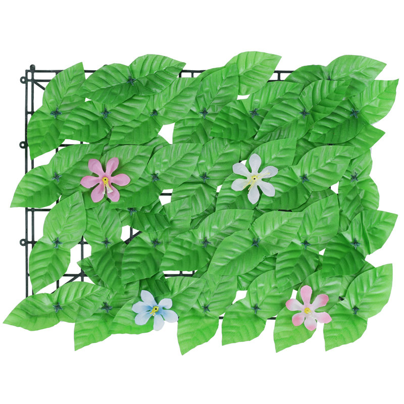 Écrans d'intimité en plastique vert H 11,8 po x l 15,7 po