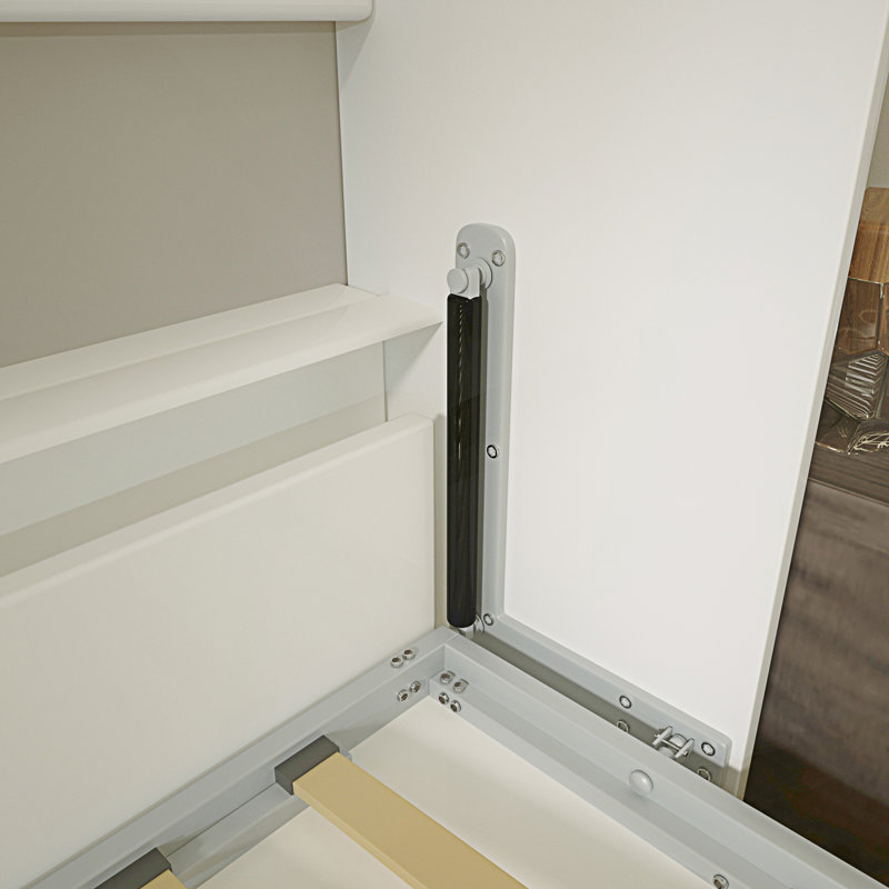 Lit escamotable simple avec rangement Mordern Design