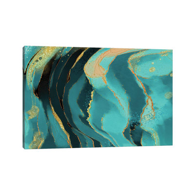 Jade Radiance - Print on Canvas