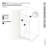 Gaia 38 in. x 78 in. Frameless Fluted Single Fixed Shower Panel-56193401
