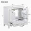 Ensemble de meuble-lavabo simple avec plateau 18,30 Letellier-744030989