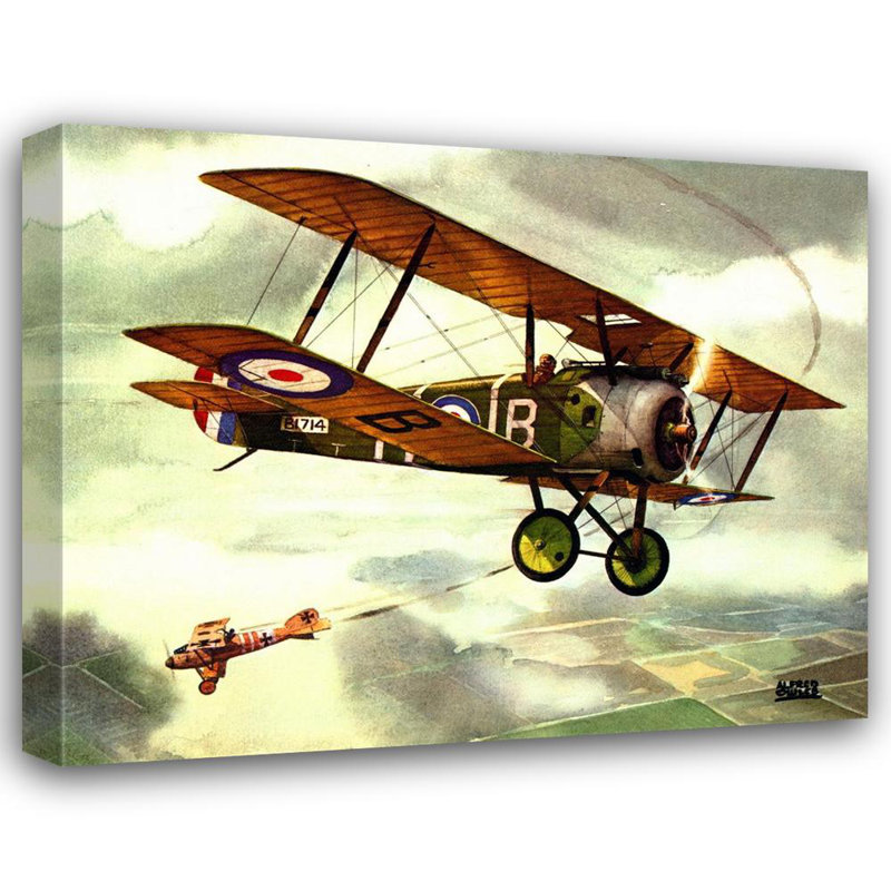 Sopwith Camel, 14" H x 18" W
