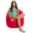 Bean Bag Chair for Kids, Teens and Adults, Structured Comfy Bean Bag Seat for Living Rooms, Bedrooms And Basements, Sonoma Lounge Chair, Multiple Colors and Fabrics-492251302