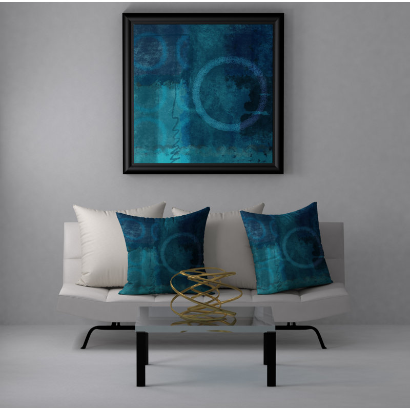 Housse de coussin carrée/insert, 18" x 18"
