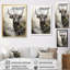 Bedriye, art asiatique, vache Sumi - impression-707195855-707195848