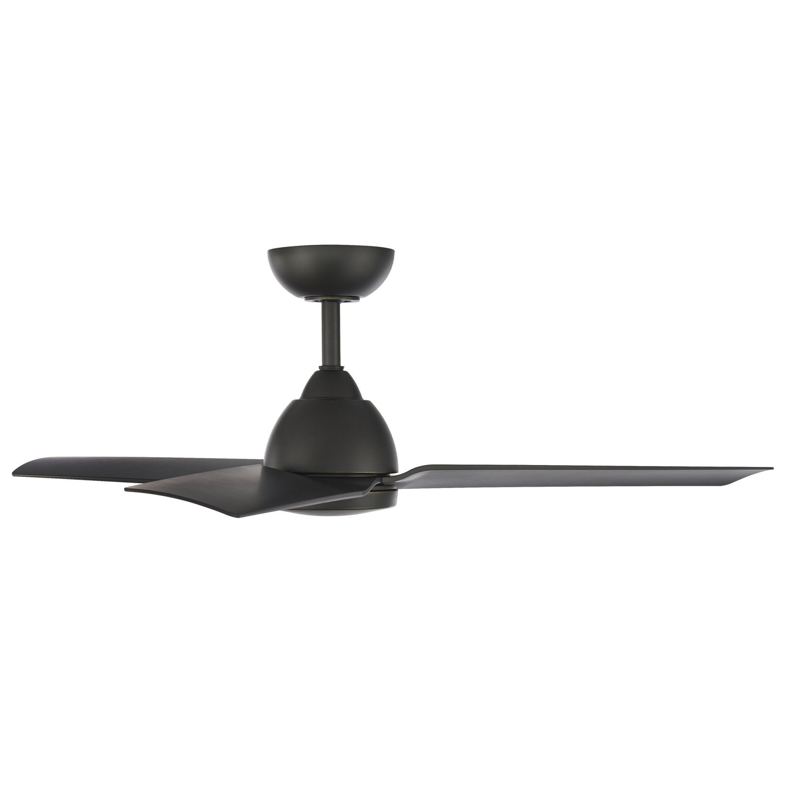 Mocha 54" Smart Ceiling Fan with Light Kit, Oil Rubbed Bronze, Without Light Kit