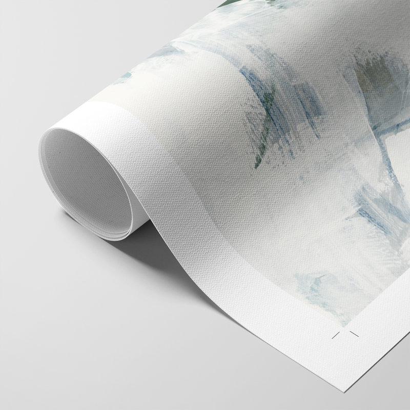 Ice Cavern III - Impression sur toile seulement - NON-CADRE, H 60 po x l 40 po