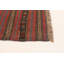 Tapis rouge foncé noué à la main de conception unique 6 pi 7 po x 8 pi 9 po Jochelle