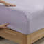Édredon très grand taupe et drap - imprimé floral, respirant en microfibre douce, collection de literie